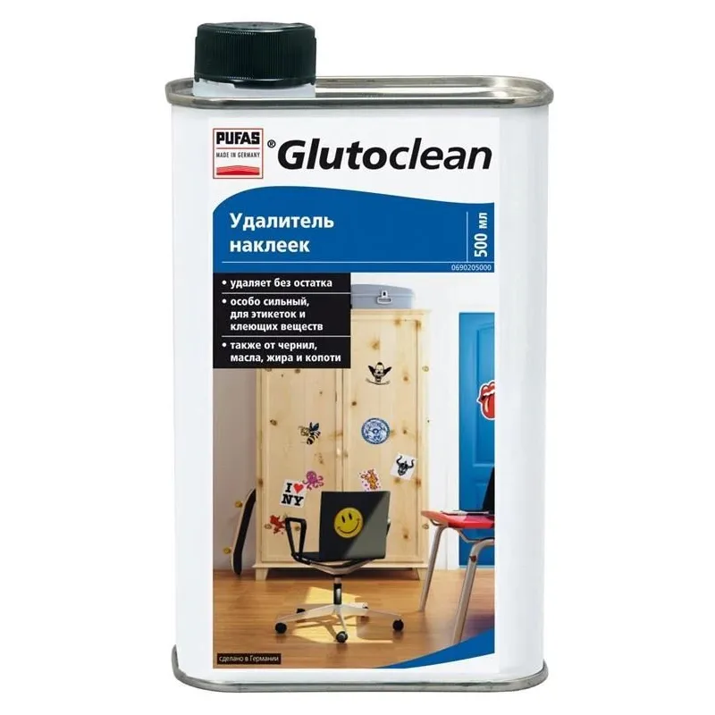 Tīrīšanas līdzeklis, saistvielas Pufas, 0.5 l