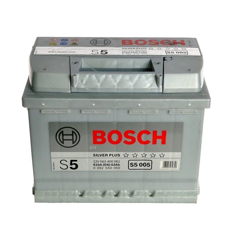 Akumulators Bosch S5, 63 Ah, 610 A, 12 V