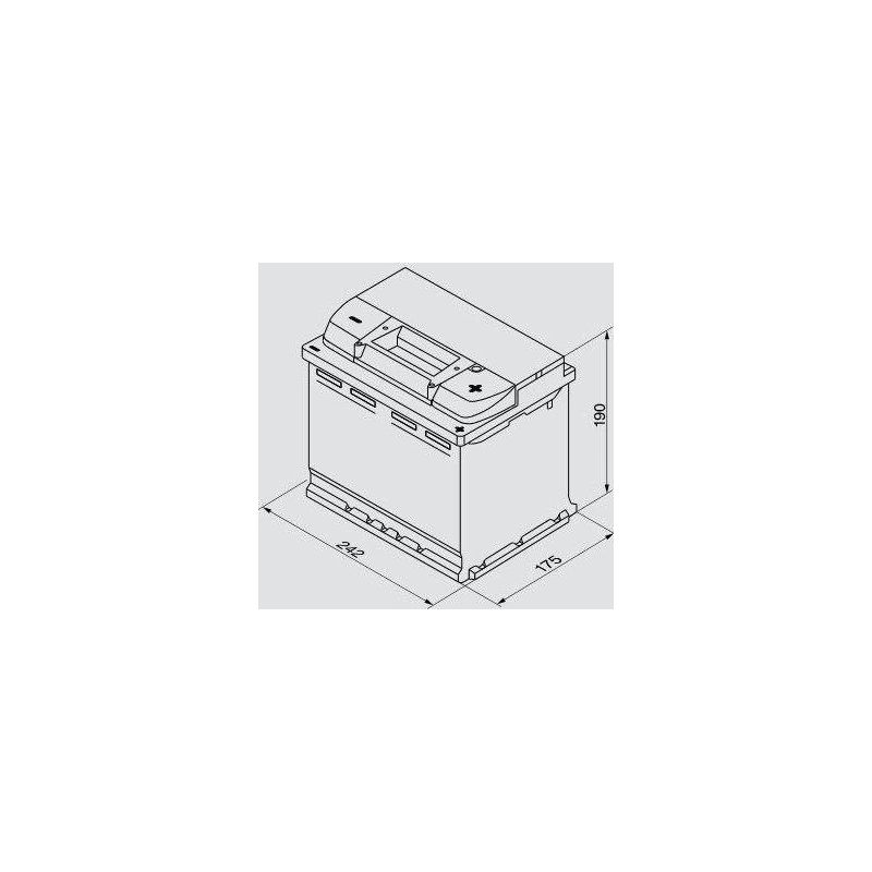 Akumulators Bosch S5, 63 Ah, 610 A, 12 V