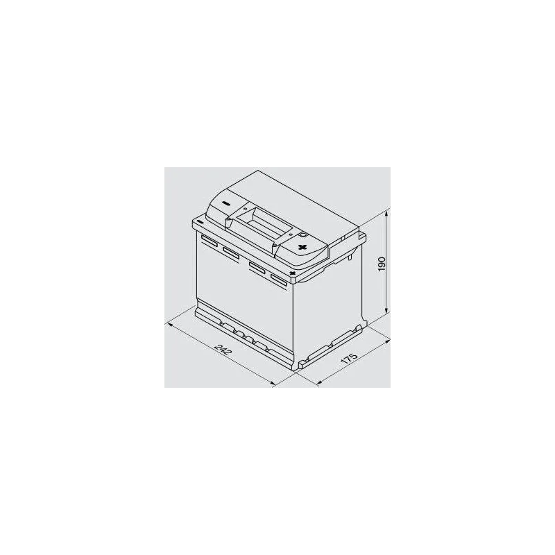 Akumulators Bosch S5, 12 V, 63 Ah, 610 A