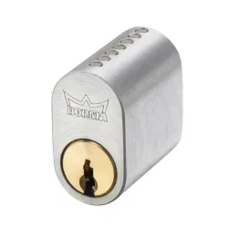 Цилиндр замка Dorma DC3003, скандинавского типа ,овальные,, 30 мм, хромовый цв.