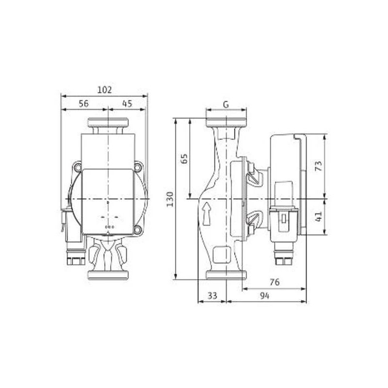 Sūknis cirkulācijas atmospico 15-1-6-130
