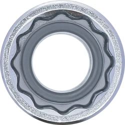 Muciņa 12-kanšu dziļā - 17 mm izmērs - 1-2" savienojums