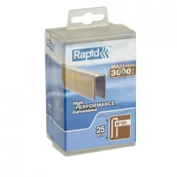 Segtukų kabės Rapid, 25 mm x 5.7 mm, 3000 vnt.