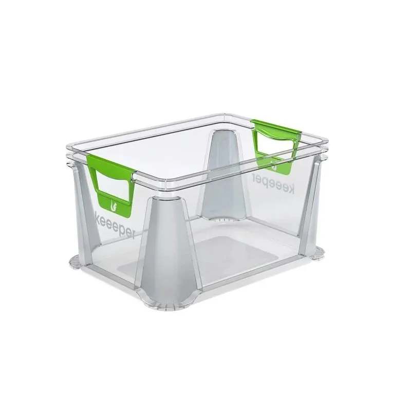 Uzglabāšanas kaste, paredzēts uzglabāšanai Keeeper 10066, 20 l, caurspīdīga krās.-,krāsa-dizains tiek izvēlēts nejauši,, 39 x 29