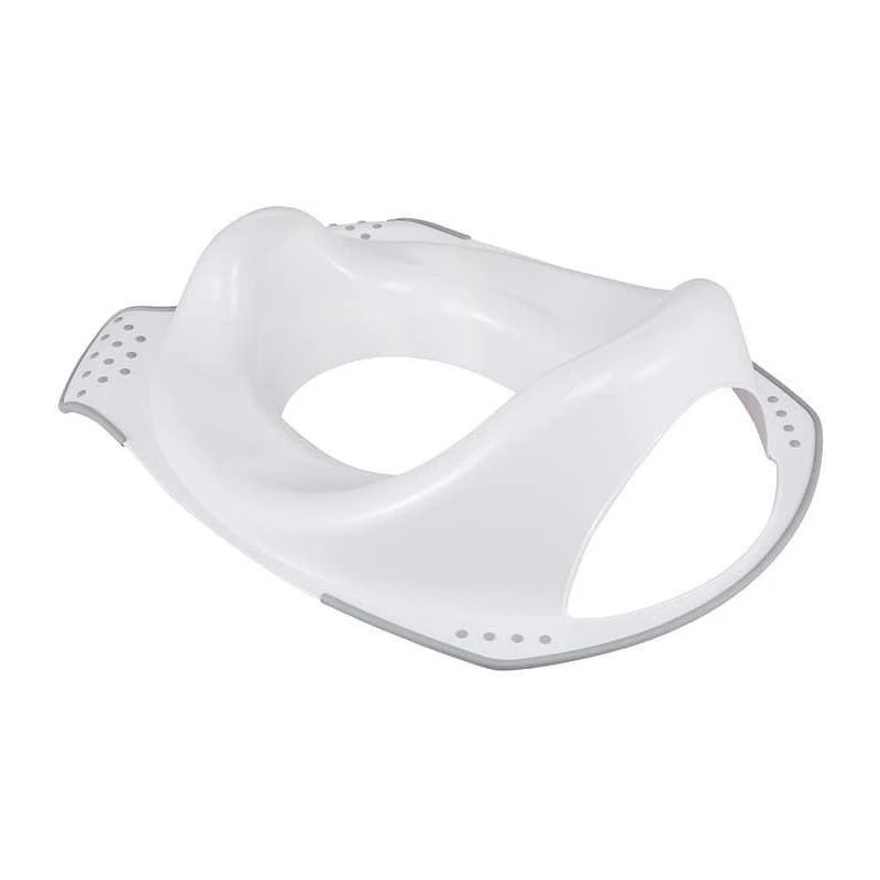 Bērnu mācību podiņa vāks Stars, neslīdošs, balts