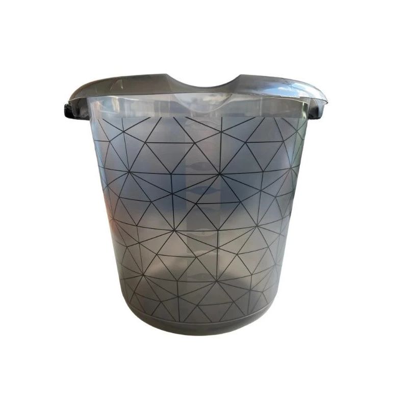 Spainis Keeeper Polygon. 10 l. caurspīdīga-melna