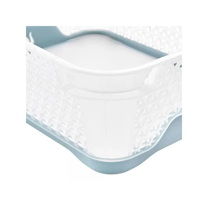 Groziņš, paredzēts uzglabāšanai Keeeper, caurspīdīga-gaiši zila, 16 x 20 x 7 cm