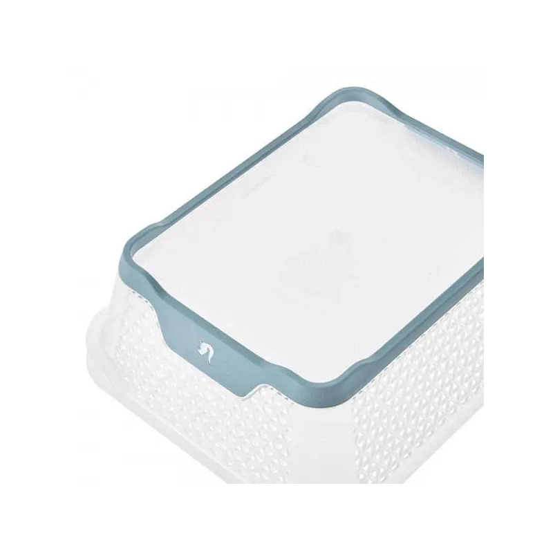 Groziņš, paredzēts uzglabāšanai Keeeper, caurspīdīga-gaiši zila, 16 x 20 x 7 cm