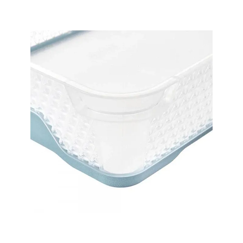 Groziņš Keeeper, caurspīdīga-gaiši zila, 20 x 26.5 x 7 cm