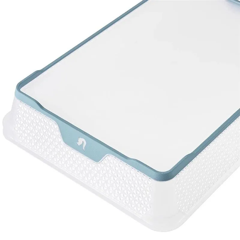 Groziņš, paredzēts uzglabāšanai Keeeper, caurspīdīga-gaiši zila, 36 x 26.5 x 7 cm