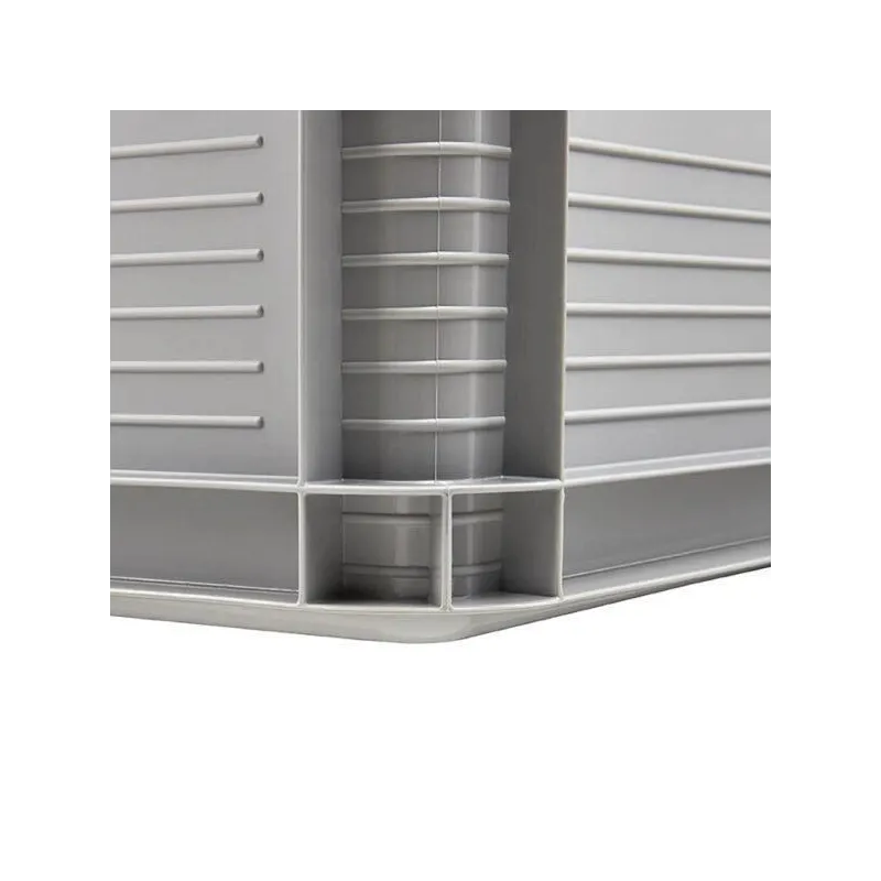 Uzglabāšanas kaste, transports-paredzēts uzglabāšanai-rotaļlietām Keeeper 1088413000000, 45 l, pelēka krās., 60 x 40 x 22 cm