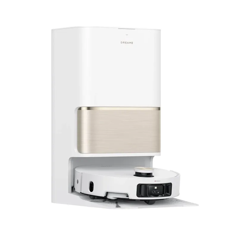 Putekļsūcējs - robots Dreame L50 PRO ULTRA, zelta-balta