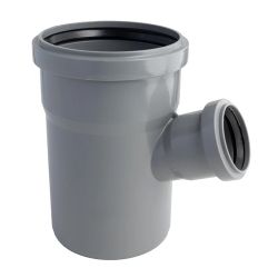 Vidaus kanalizacijos trišakis HTplus. DIA 110 - 75 mm. 67°