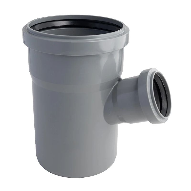 Vidaus kanalizacijos trišakis HTplus. DIA 110 - 75 mm. 67°