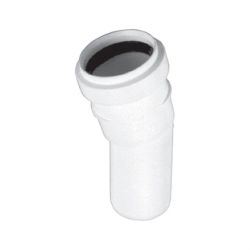 Internal drainage elbow HTplus. DIA 40 mm. 30°. white