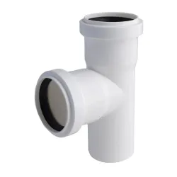 Tee internal d50-50x87° white pp