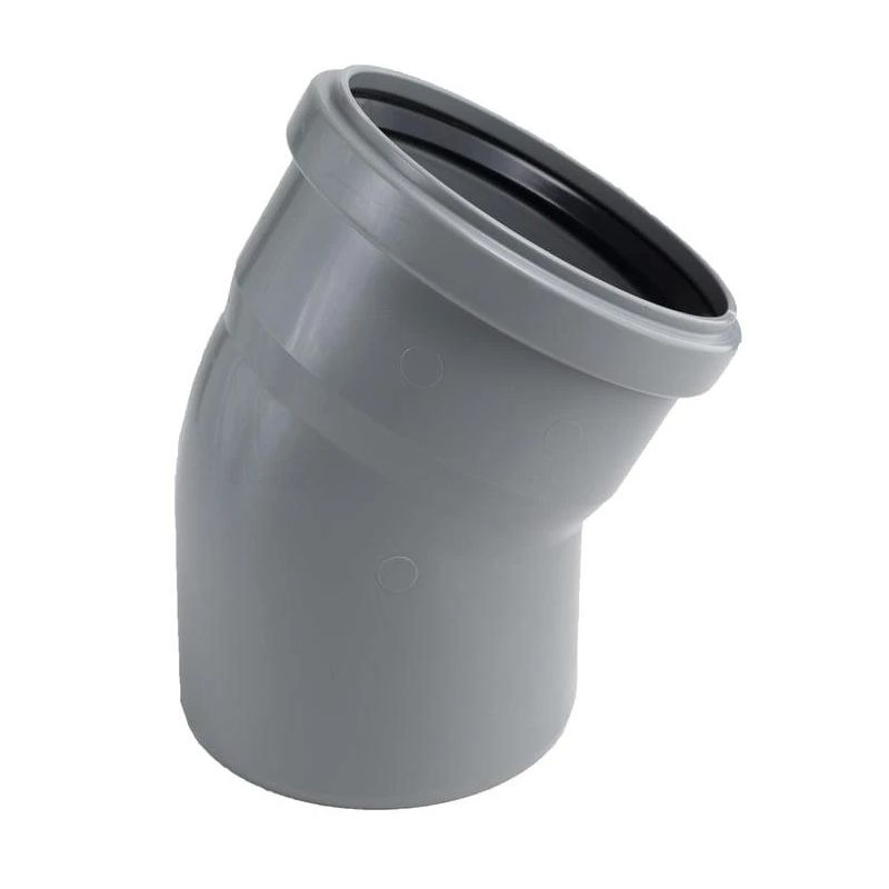 Iekšējās kanalizācijas līkums HTplus, DIA110 mm, 22°