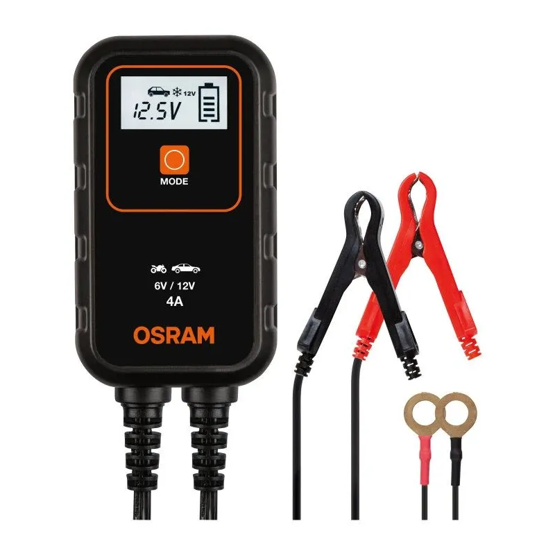 Akulaadija Osram 904, 6 - 12 V, 2 A