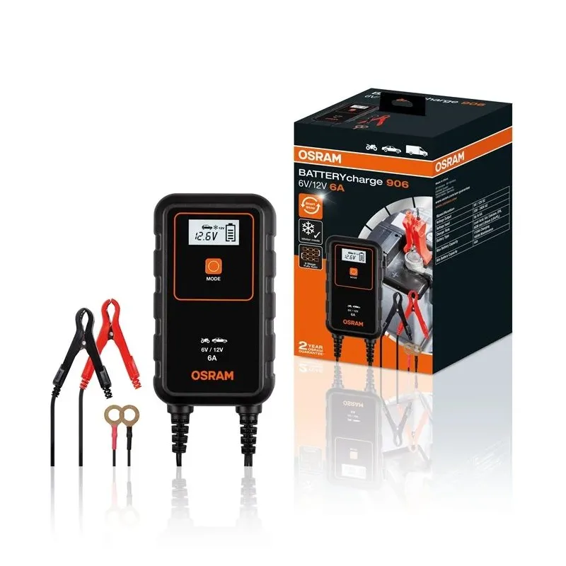Lādētājs Osram 906, 12 - 24 V, 3 A