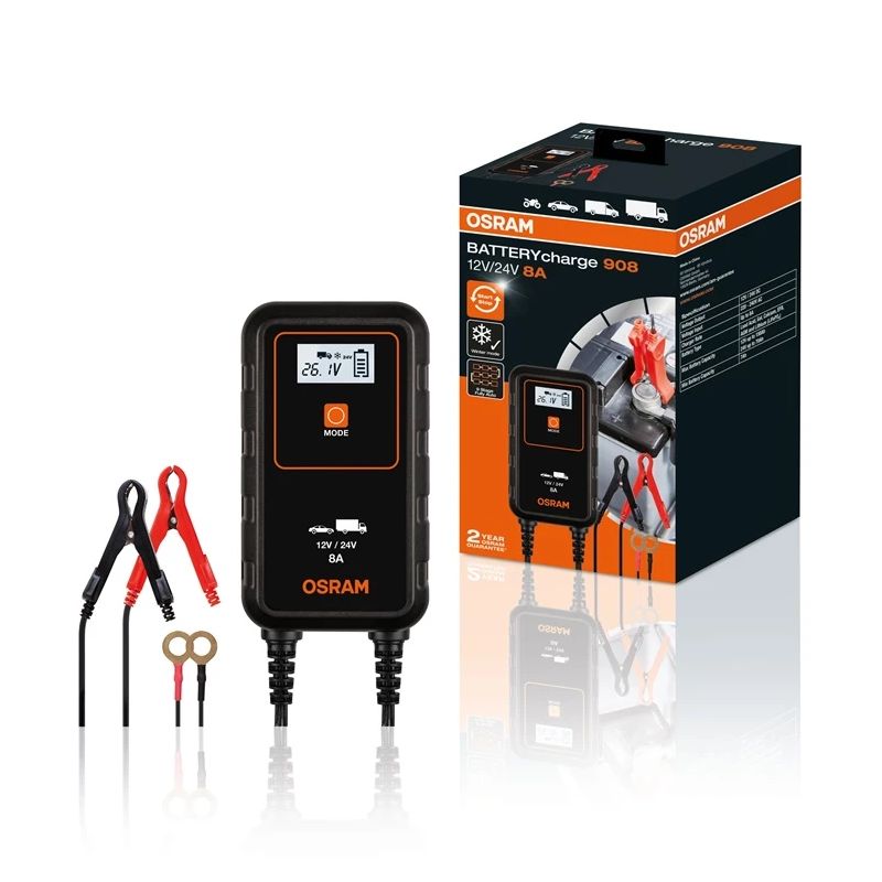 Akumulatora lādētājs osram 908 8a