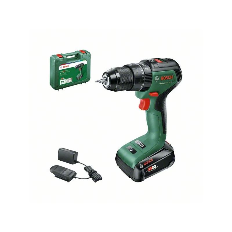 Triecienurbjmašīna UniversalImpact 18V-60 2Ah