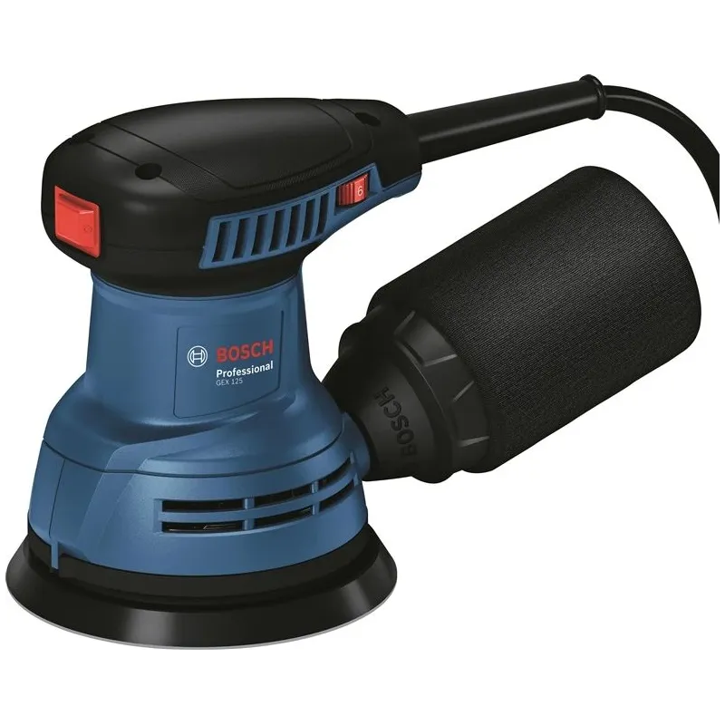 Elektrinis ekscentrinis šlifuoklis Bosch Professional GEX 125, 290 W
