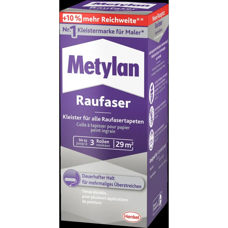 Tapetų klijai Metylan Raufaser, 0.18 kg