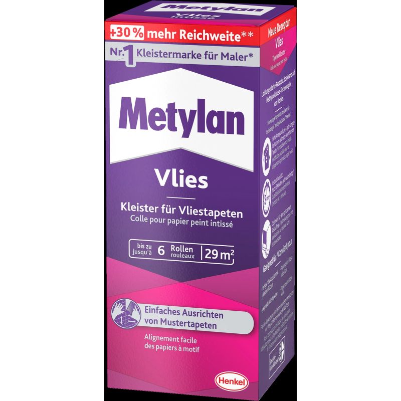 Tapešu līme Metylan Vlies - Fleece. 180 g