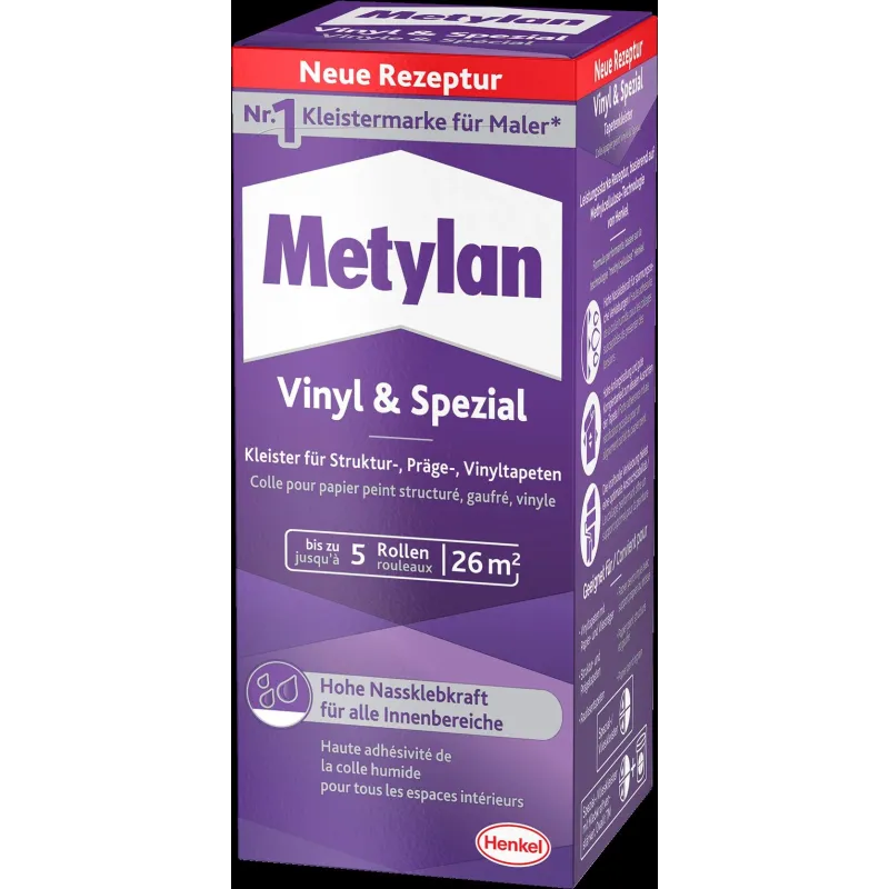 Tapetų klijai Metylan Vinyl Spezial, 0.18 kg