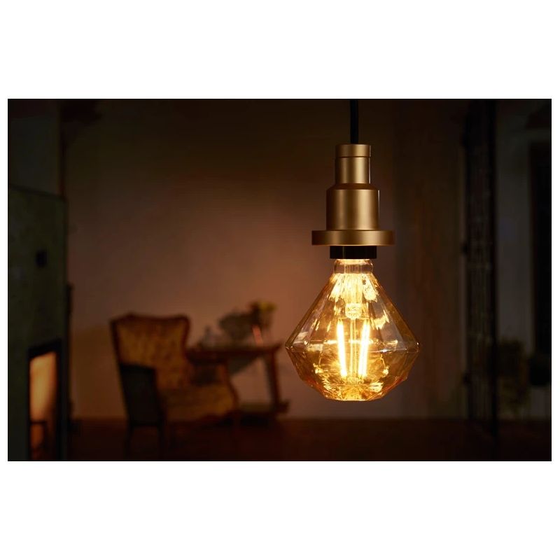 Spuldze led e27 diamond fil 4w-824 gold