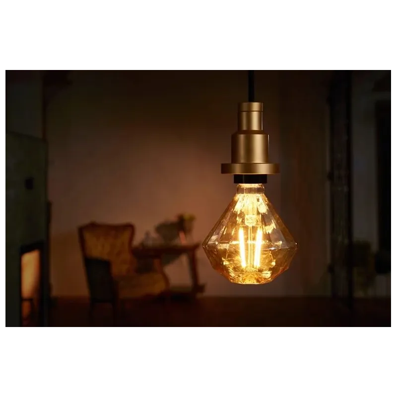 Bulb led e27 diamond fil 4w-824 gold