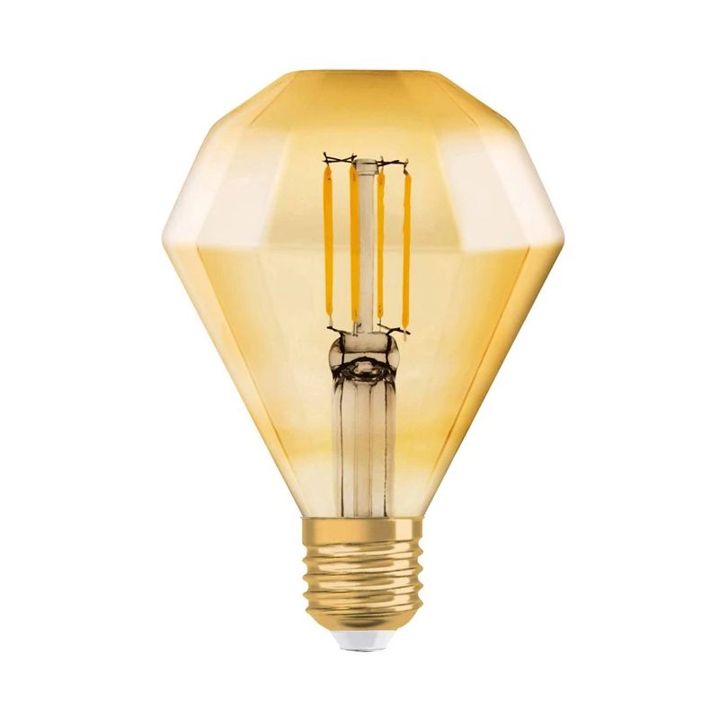 Spuldze led e27 diamond fil 4w-824 gold