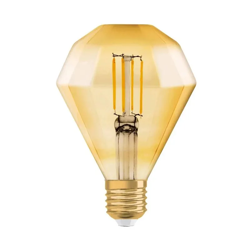 Bulb led e27 diamond fil 4w-824 gold
