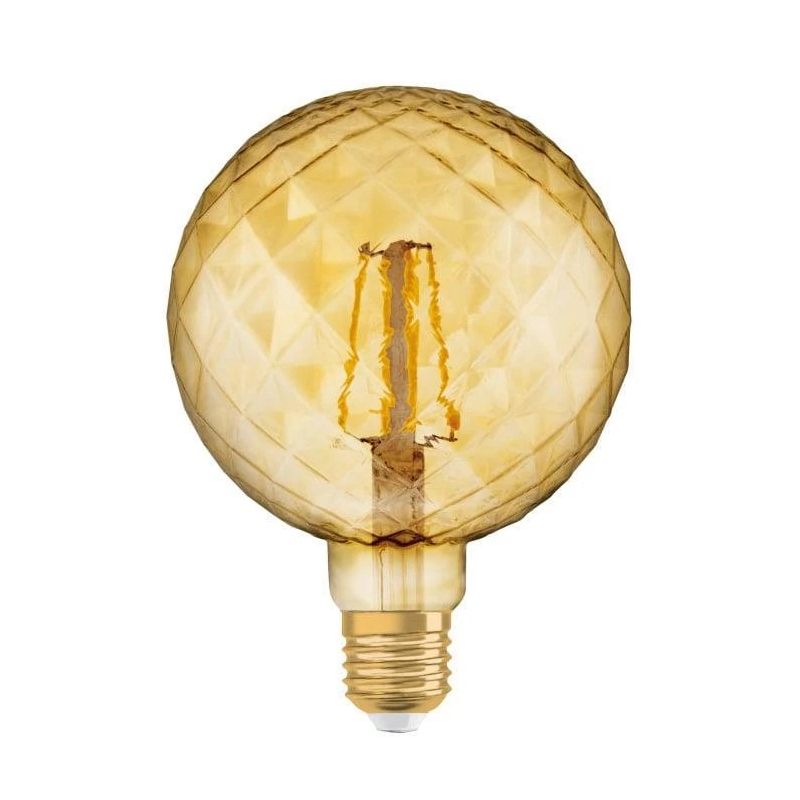 Spuldze led e27 pinecone fil 4w-824 gold