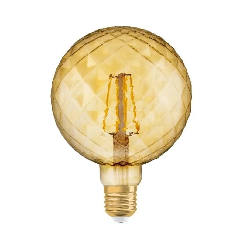 Spuldze Osram LED, G125, silti balta krās., E27, 4.5 W, 470 lm