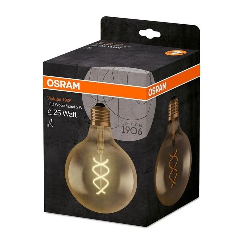 Spuldze Osram LED. G25. 2000 °K. E27. 5 W. 300 lm