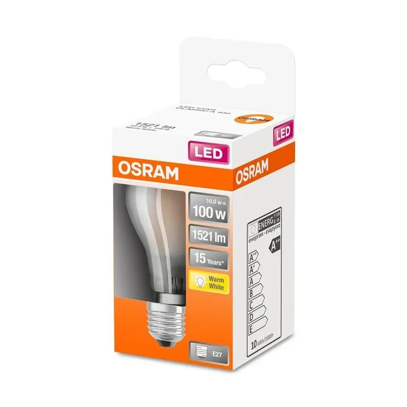 Lambipirn Osram LED, A60, 2700 °K, E27, 10 W, 1521 lm