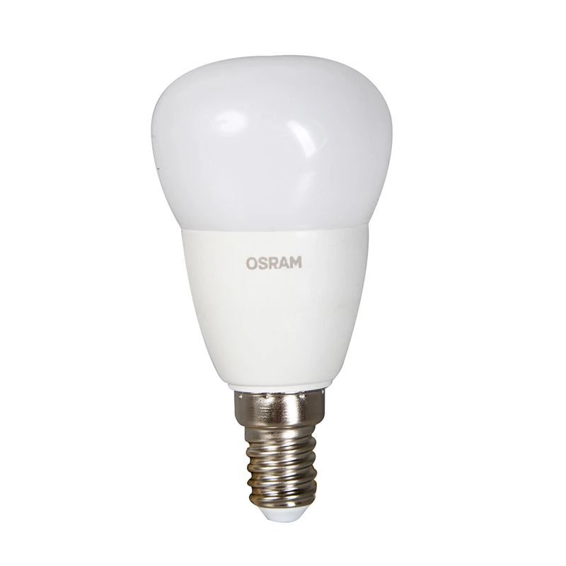 Spuldze Osram LED. P40. auksti balta. E14. 5 W. 470 lm