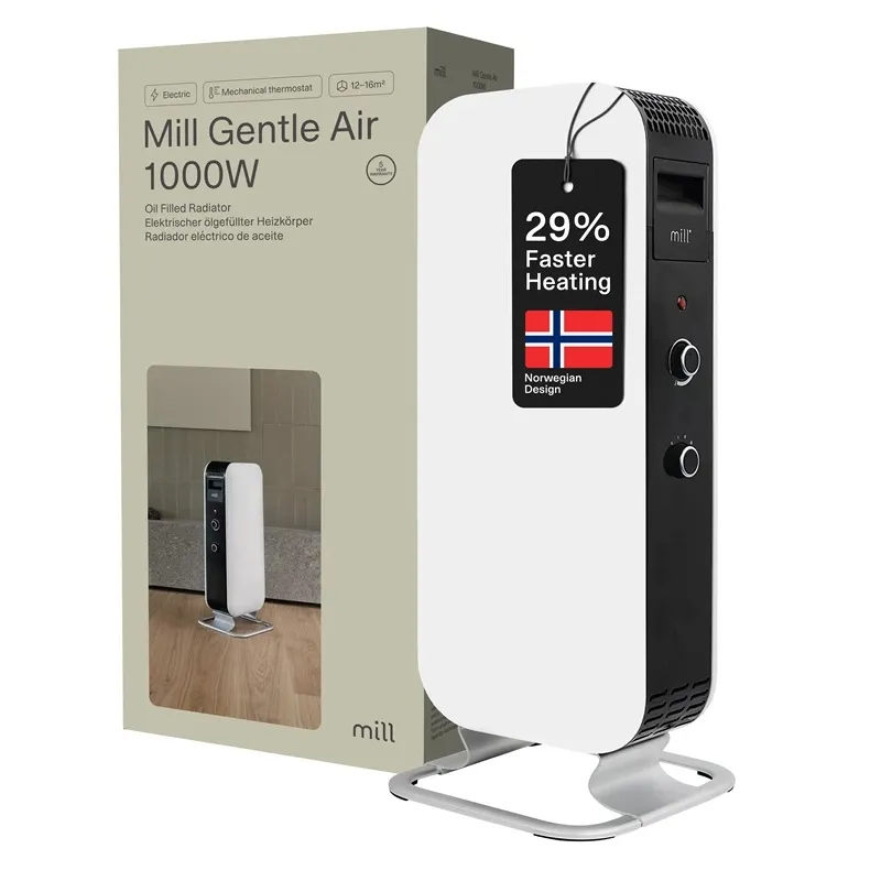 Eļļas sildītājs Mill AB-H1000MEC, 1000 W