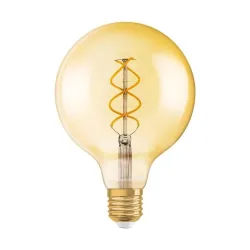 Лампочка Osram Dekoratyvinė LED, G125, 2000 °К, E27, 4.5 Вт, 300 лм