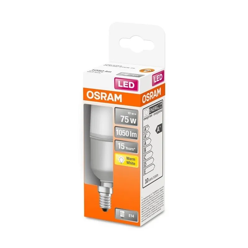 Spuldze Osram LED, S15, 2700 °K, E14, 10 W, 1055 lm