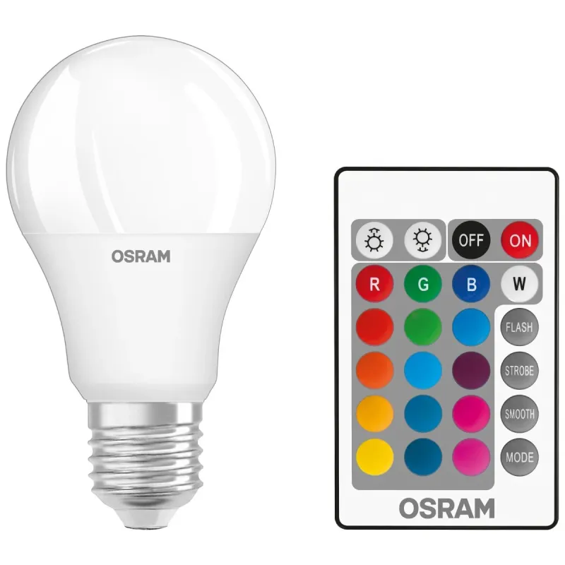 Lemputė Osram LED, A60, 2700 °K, E27, 9.4 W, 806 lm