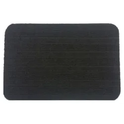 Придверный коврик Okko Roma 1 8008, черный цв., 57 см x 38 см x 0.4 см