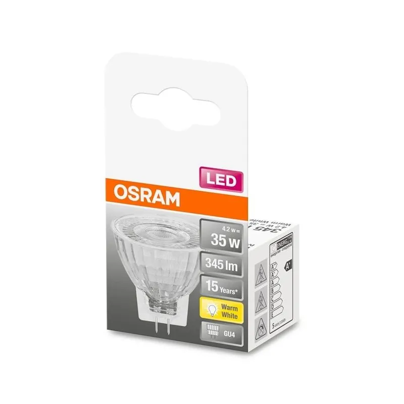 Ledsmr113536 4.2w-827 12v gu4 osram