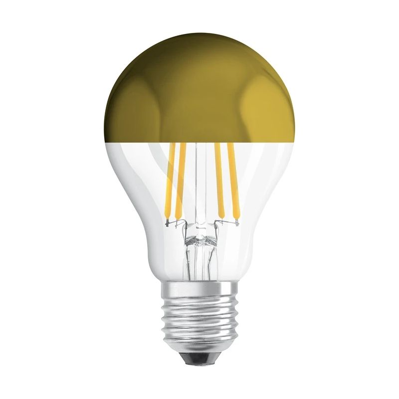 LED spuldze A60 E27 4W 827 420lm zelta