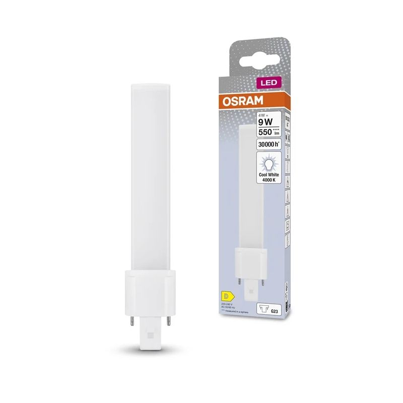 Spuldze Osram LED. S15. 4000 °K. G23. 4 W. 550 lm