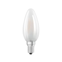 Spuldze led glass b40 4w e14 ww fr nd 3v