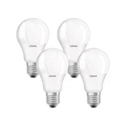 LED lemputė Osram A60. 8.5W. E27. 2700K. 806lm. 4vnt.
