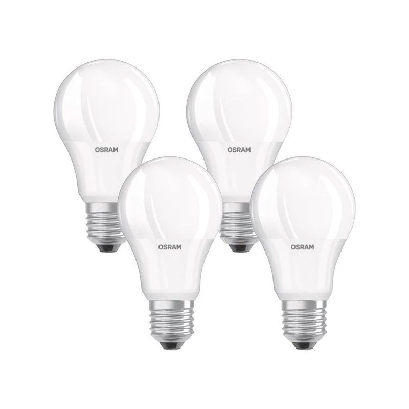 Spuldze led a60 9w e27 827 fr 4pc ,osram,